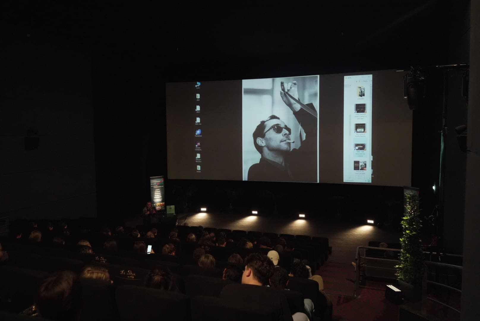 Projection d'un film